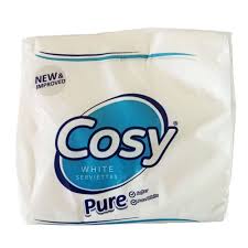 Cosy White Serviettes