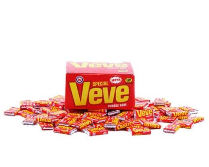 Veve Bubble Gum 100pcs