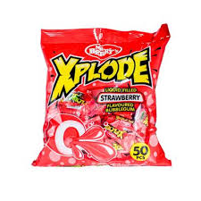 Xplode StrawBerry Gum Ball