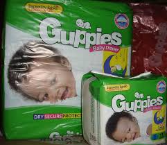 Guppies Premium Diapers Large